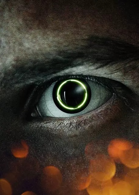 طراحی چشم deus-ex در فتوشاپ